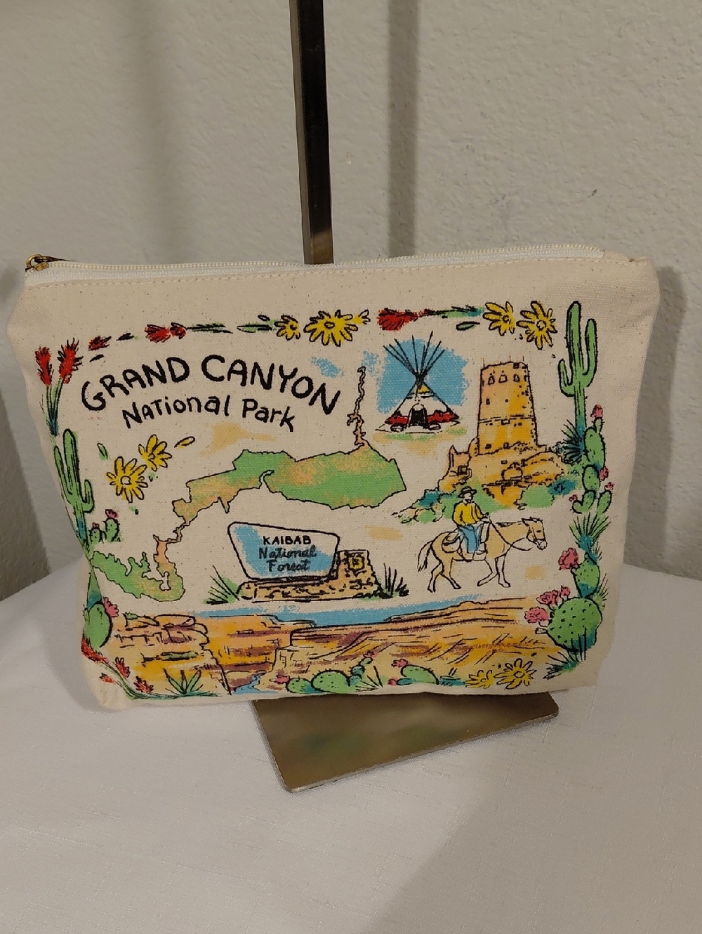 Grand Canyon National Park Canvas Zip Pouch